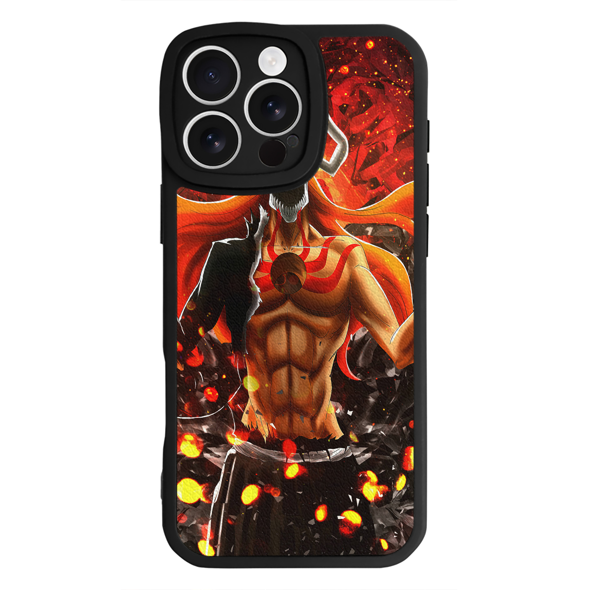 （画像用） ブリーチ BLEACH 【iPhone 16シリーズ対応】シリコンスマホケース（レザー調） 材質：シリコン